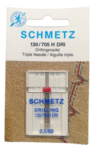 Schmetz Triple Needle for Home Machines - Janome Singer 0