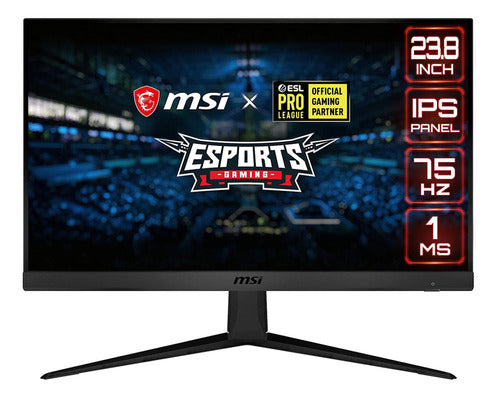 Monitor Gaming Msi 23,8  Ips Fhd G241ve2 Tranza 0