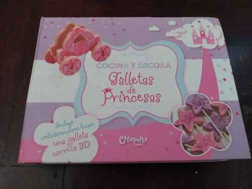 Juego Y Libro Galletas De Princesas Cocina Y Decora 0