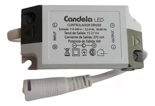 25 Drivers Transformador Para Plafón Led 6w Candela 7271 Cts 0