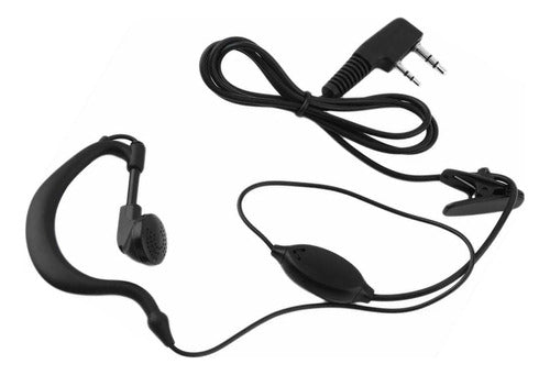 Fone + Microfone Para Radio Kenwood Kpg49 Kpg69d 0