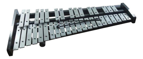 Instrumento Musical Xilofone De Percussão Glockenspiel De 0