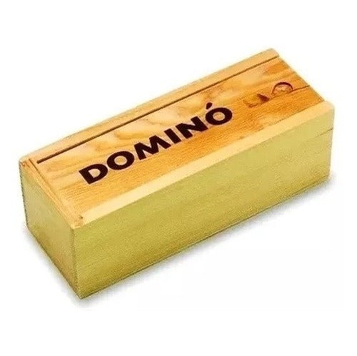 Mini-Domino Table Game In Wood Box Faydi 810-0105 - Juego De Mesa Mini-Domino En Caja Madera Faydi 810-0105