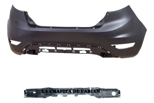 Ford Rear Bumper Fiesta Kinetic 5ptas 2013/2019 Brazil 0