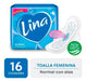 Pack of 3 Units of Lina Feminine Towels Normca 16 UN 0