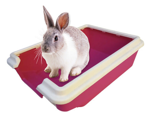 Rabbit Rodent Small Sanitary Tray Litter Box 21