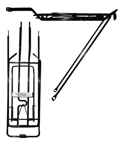 Jovica Portaequipaje Bicicleta R26 Excelente Calidad 0