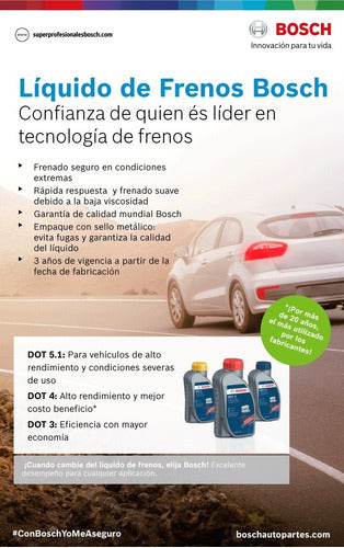 Liquido De Freno Bosch Dot 3 200ml 3