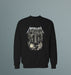 Memo Estampados Metallica Guitar Sweatshirt in Black and White 1