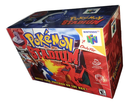 Nintendo Caja Repro Custom Pokemon Stadium Con Interno Noincluyejuego 0