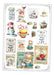 LAMINASDECOUPAGE #10 - Vintage Labels - A3 Transfer Sheet - Coffee Tea 0