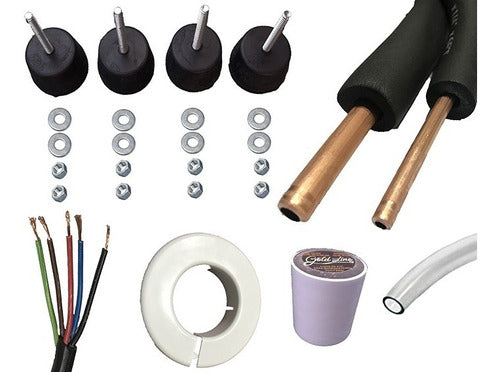 Generic Split Air Conditioner Installation Kit 2 Meters 1/4 and 3/8 0