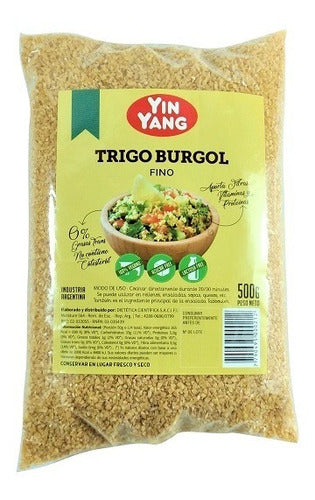 Fine Yin Yang Wheat Bulgur 500g 0