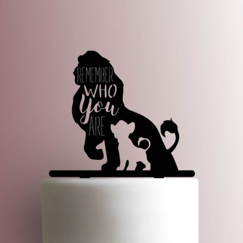 Cake Topper Adorno Torta Rey Leon Simba Mufasa Personalizado 0