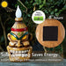 Yiosax Tiki Touch - Solar Torch Figure with Outdoor Decoration 3