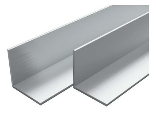 Perfil Aluminio L 38mm X 25mm X 3mm X 6000mm ¡distribuidor! 0