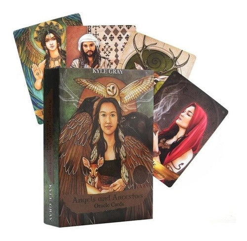 Angels and Ancestors Oracle Deck Reprint by Kyle Gray - In English 0