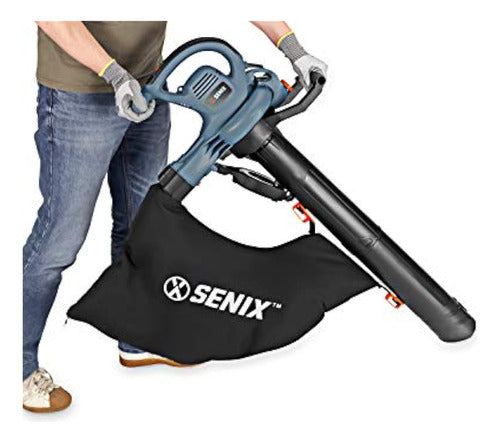 Senix Blve12-m - Soplador De Hojas Eléctrico De 4