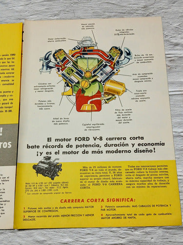 Folleto De Publicidad Antigua Camion Ford Año 61 5