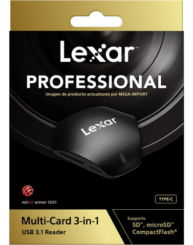 Lexar Professional Multi-Card SD MicroSD CF USB 3.1 4