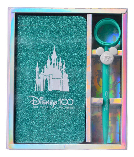 Set Cuaderno, Regla Y Boligrafo Disney 100 Años Kit Mooving 0