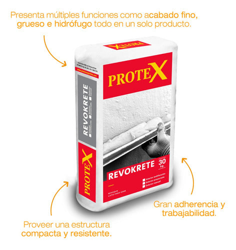 Protex Revokrete Revoque 3 En 1 Manual X 30kg 1