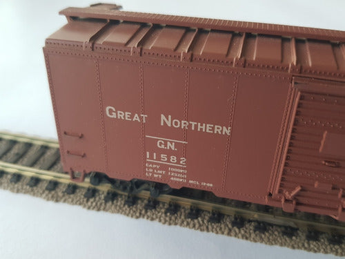 Vagón Box Norteamericano De La Great Northern Athearn  H0 3