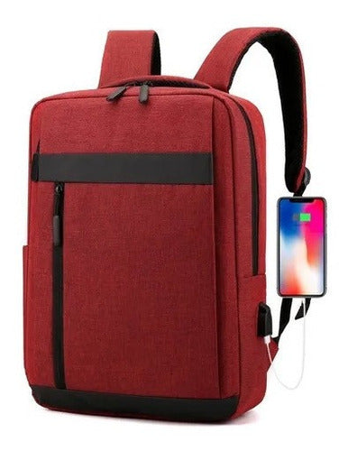 Omaska Laptop Security Anti-Theft USB Backpack 2