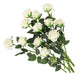 Kisflower 12pcs Rosas Flores Artificiales Flores De Tallo Ún 0