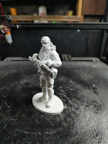 Russian Soldiers, 1/32 Scale, White Color 6
