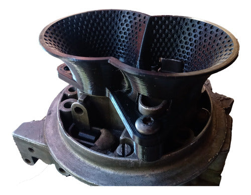 Trompeta Golfball Carburetor Intake Port Weber 32-34 Fiat 35mm 2