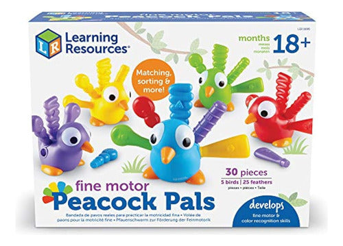 Learning Resources Compañeros De Pavo Real De 5