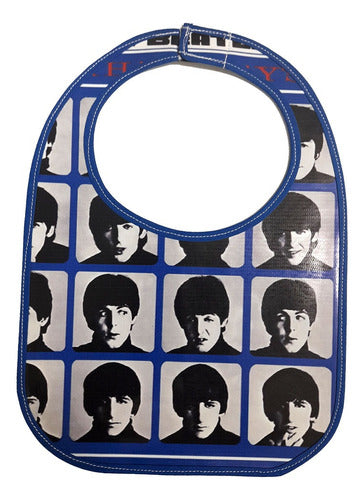 Estudiotremo Beatles Album Waterproof Bib with Velcro Closure 0