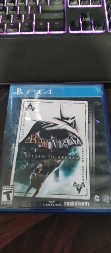 Juego Ps4 Batman Return To Arkham Asylum 0