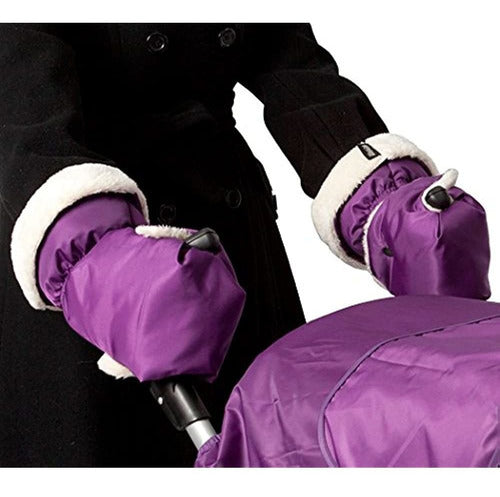 Manito Manito Stroller Hand Muff (purple) 0