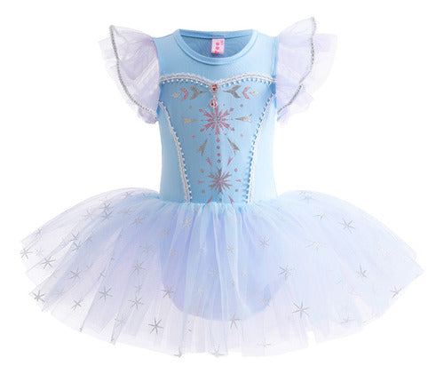 Vestido De Dança De Balé Para Meninas, Vestido De Princesa E 0