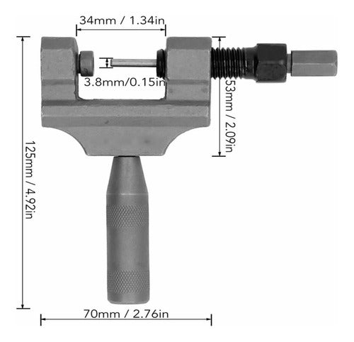 Corta Cadena Transmisión  420 A 530mm Timalo 1