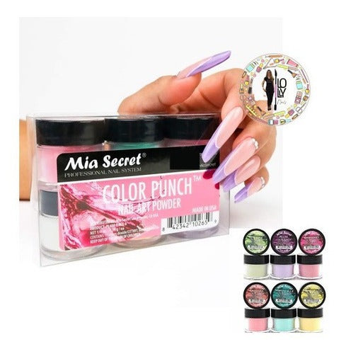 Mia Secret Color Punch Polymer Collection Pastel 0