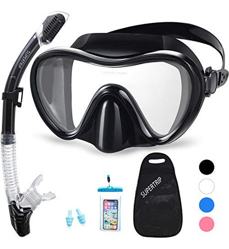 Supertrip Snorkeling Set Anti-Fog Film for Adults 0