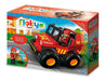 Firefighters Jeep to the Rescue with Flokys Figure on Wheels 0