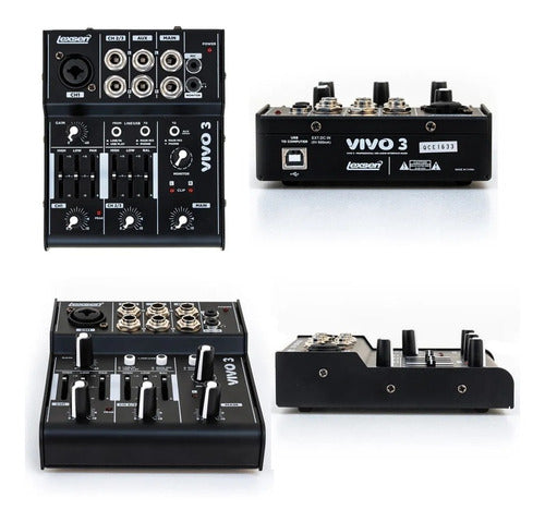 Lexsen Vivo 3 Mixer Pasivo Playback 1