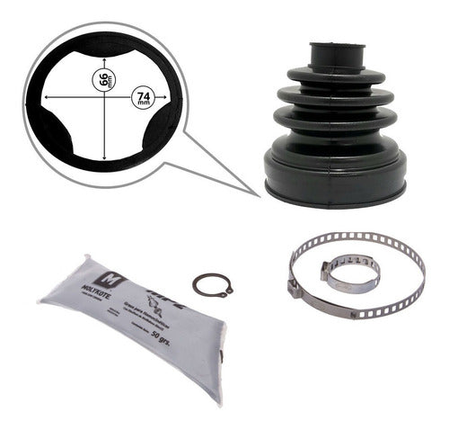 Kit Fuelle Homocinetica Lado Caja Fiat Punto 1.3 / 1.4 / 1.6 0