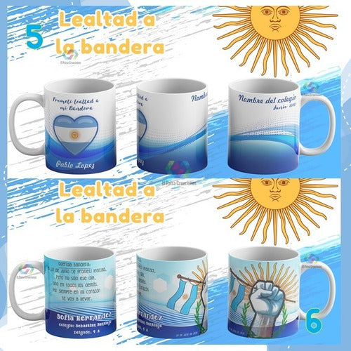 El Paisa Creaciones Promesa A La Bandera Tazas Plásticas Con Nombre X Mayor 2