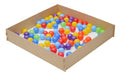 Foldable Baby Playpen Play Yard + 50 Balls 1x1m 0