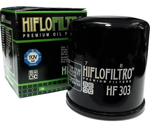 Filtro De Aceite Benelli Tnt 300 600  Hiflo Hf 303 Gb Motos 0