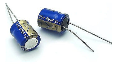 Lelon 10 X 56UF 56MFD 25V 10X13MM Solid Aluminum Electrolytic Capacitors 3