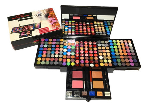 Deluxe Makeup Kit BR Beauty - 144 Eyeshadows, 40 Lipsticks, and More 0