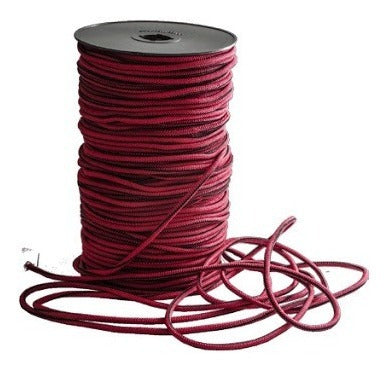 Elastic Red and Black Polypropylene Rope 5mm x 150 Meters 0