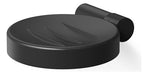 Hidromet Texture 9821NEGR Black Bathroom Soap Dish 1