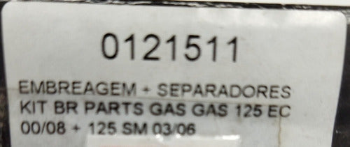 Gas Gas Kit De Embreague + Separadores Gás Gás Ec 125 00/08 3